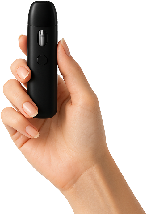 Amp Plus AIO Disposable Vape in Hand