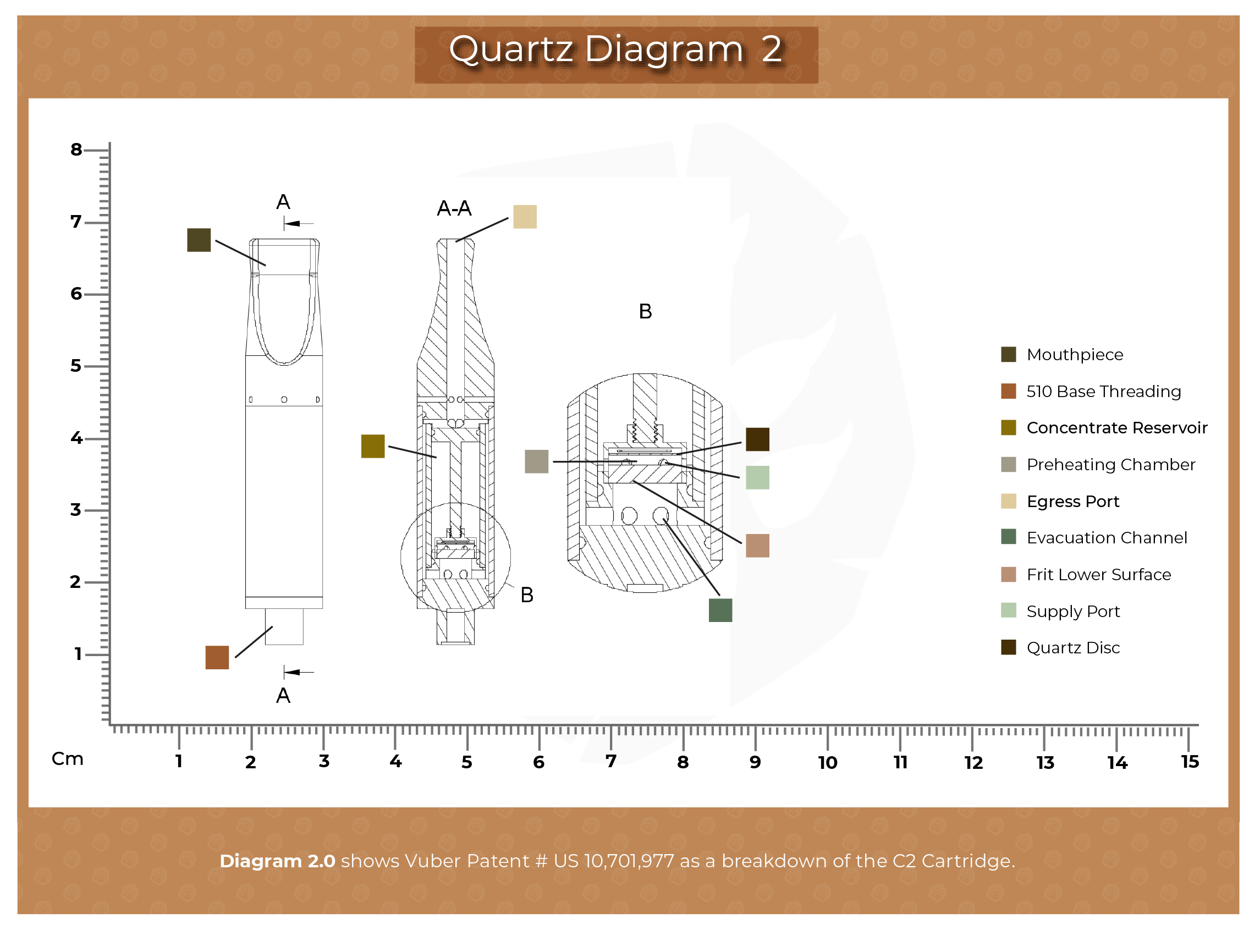 Quartz Cartridge Patent Diagram